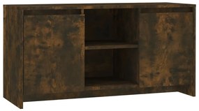 Mobile porta tv rovere fumo 102x37,5x52,5 cm in truciolato