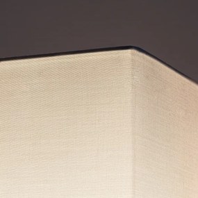 Brilagi - Lampada da terra con mensole GRADUS 1xE27/40W/230V 150 cm nero/bianco