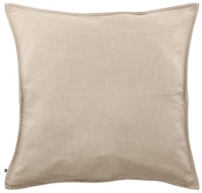 Kave Home - Fodera per cuscino Blok di lino beige 60 x 60 cm