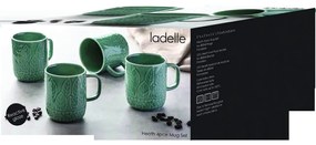 Set di 4 tazze in porcellana turchese da 400 ml Heath Jade - Ladelle