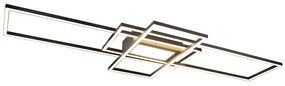 Plafoniera antracite con LED incl.