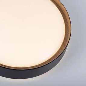 Leuchten Direkt 1434718-LED Plafoniera dimmerabile EMILIA 28,8W/230V nero