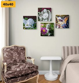 Set di quadri – Tocco di pace celeste