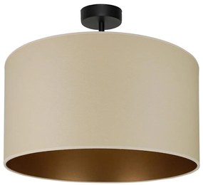 Brilagi - Lampadario OREGON ROLLER VEGE 1xE27/15W/230V Ø45 cm beige