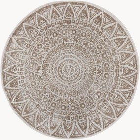 Tappeto rotondo reversibile da interno-esterno Lilja