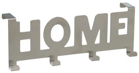 Appendiabiti in metallo argento opaco 32 cm Home - Casa Selección