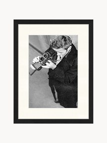 Foto incorniciata James Dean with Camera