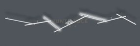 Indira plafoniera-applique led 28w 3500lm, 3000k anche retro-illumi...