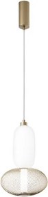 Lampadario LED glamour LED-INKAS-S2-ORO nero 1860 lumen, LUCE AMBIENTE DESIGN
