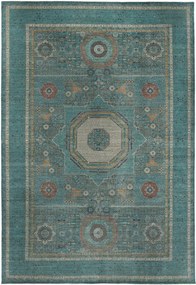Mamluk Tappeto 540x370 Verde (Pakistan) Annodato A Mano