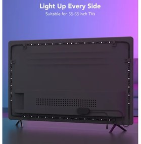 Govee - Retroilluminazione LED SMART per TV 55-65" RGBIC Wi-Fi