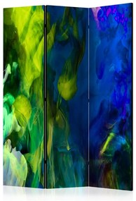 Paravento Colored flames II [Room Dividers]