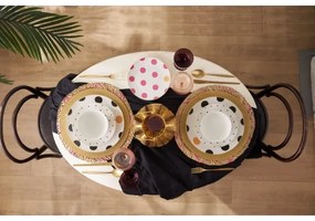 Set da tavola 24 pezzi in porcellana, multicolore