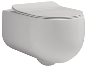 Wc Sospeso Senza Brida Bianco Opaco "Flo 54"