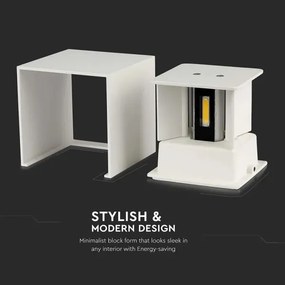 Applique LED da esterno LED/11W/230V 4000K IP65 bianco