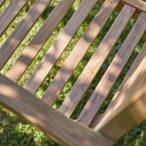 Tikamoon - Poltrona sedia da esterno giardino legno teak tek teck Andria
