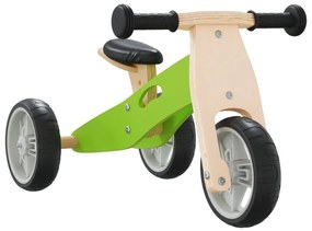 Bicicletta Senza Pedali per Bambini 2 in 1, Verde