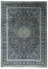 Kashan Tappeto persiano 300 x 440 Blu (Iran) Annodato A Mano