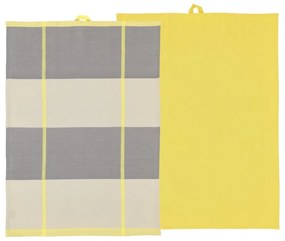 Set di strofinacci in cotone 2 pz 50x70 cm Blocks – Södahl