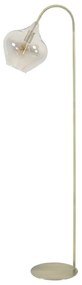 Lampada da terra color oro (altezza 160 cm) Rakel - Light &amp; Living