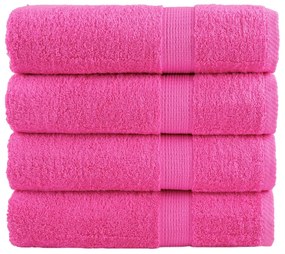 Asciugamani Da Bagno Solund 2 Pz Verdi 100x150 Cm 600 G/m² /