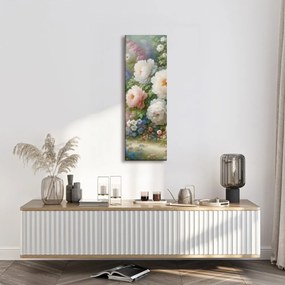 Quadro su tela – Armonia floreale in toni pastello