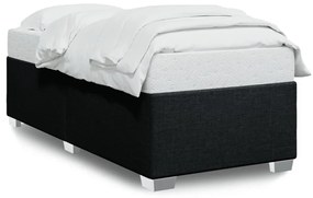 Giroletto Senza Materasso Nero 90x190 Cm İn Tessuto /