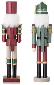 Statuette natalizie in set in legno 2 pz (altezza totale 38 cm) Darren – Bloomingville