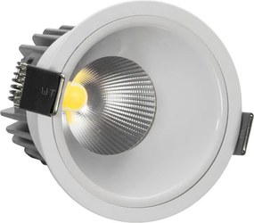Faro da Incasso 12W Foro Ø75mm Bianco IP40 CCT BRIDGELUX LED 3 Parabole Colore Bianco Variabile CCT