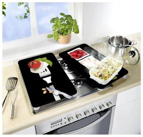 Set di 2 copri stufe in vetro, 52 x 30 cm Caprese - Wenko