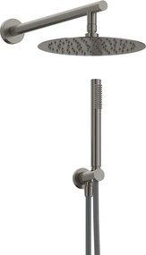 Kit incasso doccia SANYCCES Loop K nickel brushed