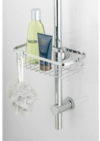 Mensola da bagno autoportante in acciaio inox in colore argento Floresta - Wenko