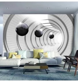 Fotomurale Futuristic Tunnel Adesiva 392x280