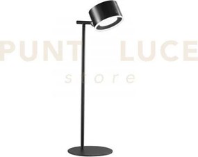 Lumetto ricaricabile led tesla nero testa magnetica 4w 186lm rgb+cc...