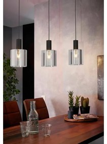 Lampadario Moderno Gorosiba nero 3x E27 EGLO