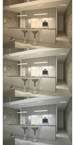 Immax NEO - Applique a LED dimmerabile LISTON LED/8W/230V nera + T