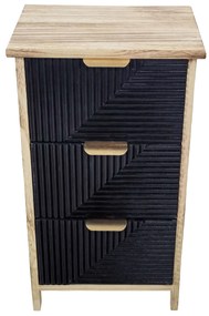 LEXIS - mobiletto in legno con cassetti