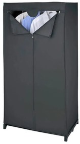 Armadio in tessuto nero 75x150 cm Deep - Wenko