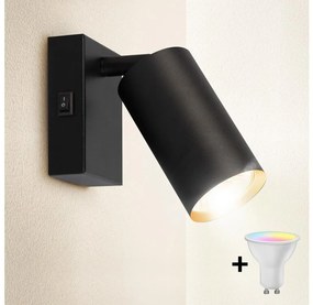 Brilagi -LED dimmerabile faretto da parete orientabile SELE 1xGU10/6,5W/230V nero/oro