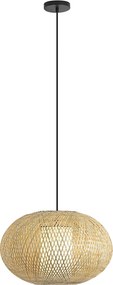Lampada a sospensione Japandi in bambù 50cm IP44 - Moana