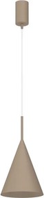 Lampadario sospeso su cavo CAPITAL 1xGX53/15W/230V Ø 17 cm beige