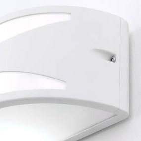 Orion - Applique da esterno SHELL 1xE27/40W/230V IP54 bianco