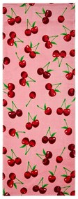 Telo mare rosa in cotone 78x200 cm Cherries – Catherine Lansfield