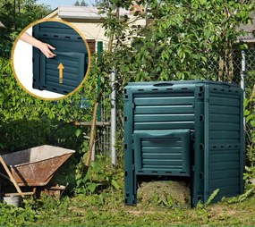 Compostiera da Giardino 300 litri Fadi Composter Verde...