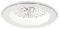 Faretto A Incasso Basic Fi Alluminio Bianco Led 20W 3000K Luce Calda