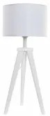 Lampada da tavolo DKD Home Decor 8424001807918 Legno Bianco 220 V 50 W 30 x 30 x 72 cm