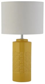 Searchlight EU60062OC - Lampada da tavolo CHARLESTON 1xE27/10W/230V ceramiche