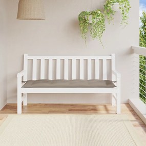 Cuscino Per Panca Tortora 150x50x3 Cm İn Tessuto Oxford /