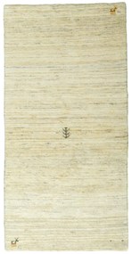 Gabbeh Tappeto 70x140 Beige (Iran) Annodato A Mano