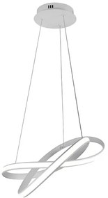 Lampadario a sospensione con filo LED dimmerabile LED/70W/230V 3000-6500K bianco + telecomando